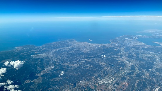 Luchtfoto van Marseille cote d’azure