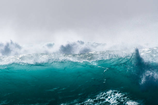 istock Huge waves breaking in the turquoise Atlantic 1484337594