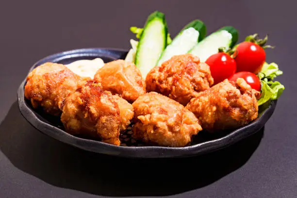 Photo of Japanese fried chicken named Karaage