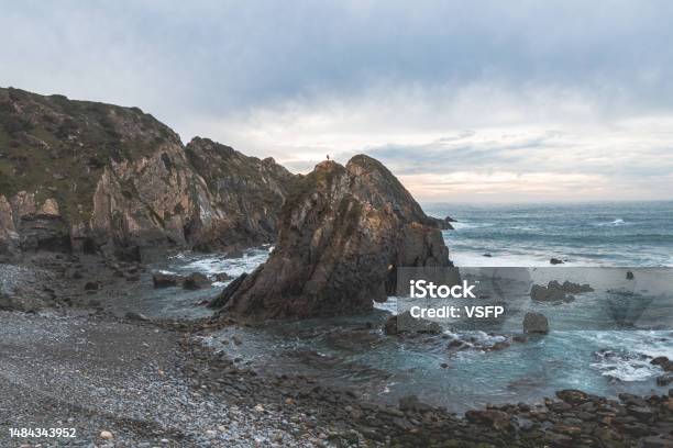 Coastline At Odemira At Sunset Plays With All The Colors Beauty Of The Algarve Region On The Atlantic Coast Of Western Portugal In The Footsteps Of The Fisherman Trail A Dream Tourist Destination Stock Photo - Download Image Now