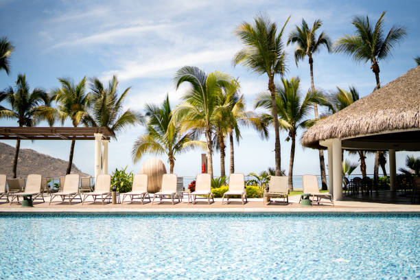 istock View of the resort swimming pool 1484365865