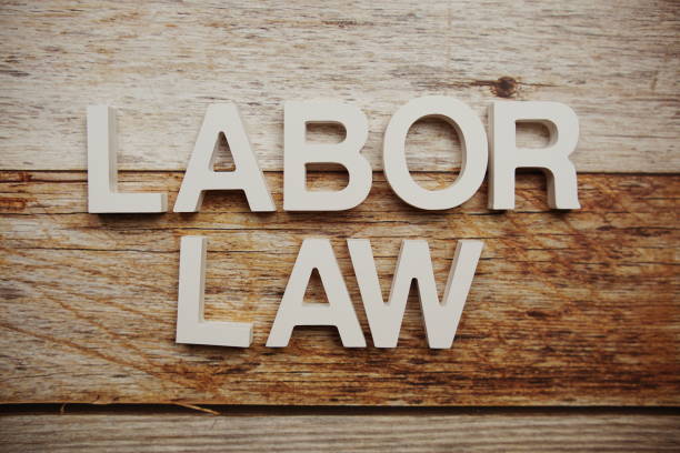 istock Labor Law alphabet letters on wooden background 1484385981
