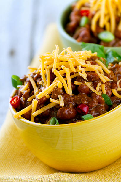 istock Bowls of Chili 148441025