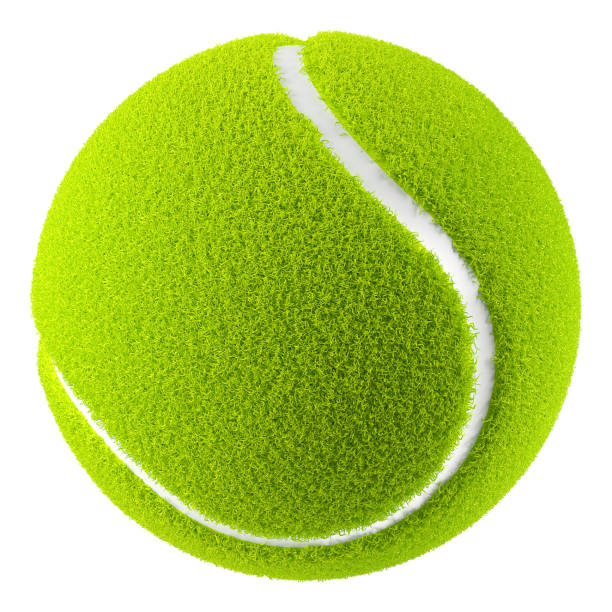 istock green tennis ball isolated on a white background. 3d rendering 1484420606
