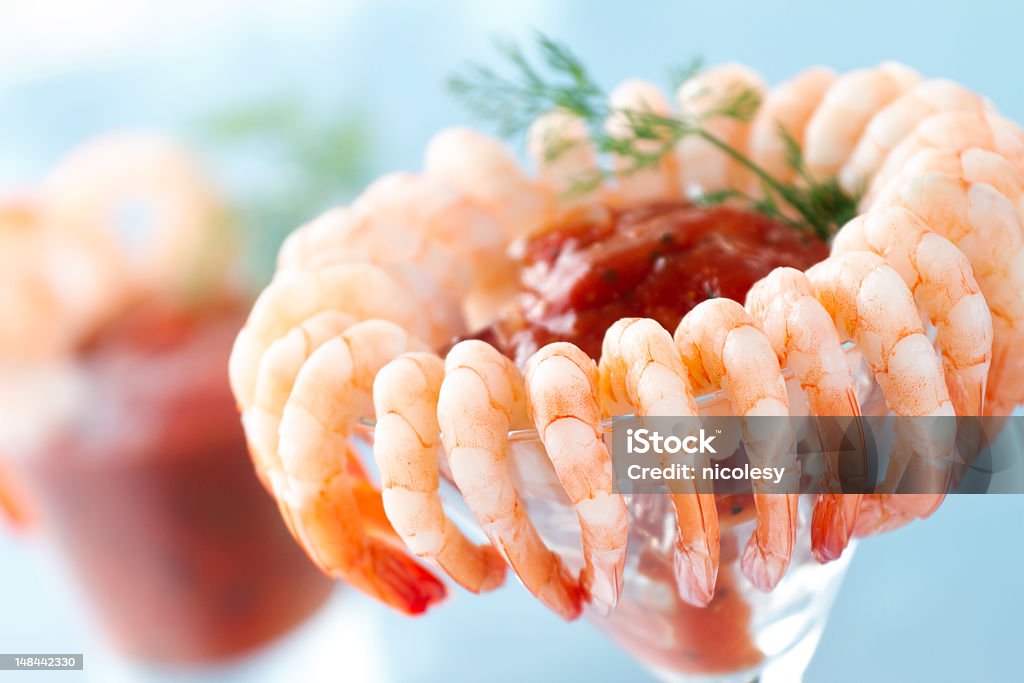 Cóctel de camarones - Foto de stock de Cóctel de gambas libre de derechos