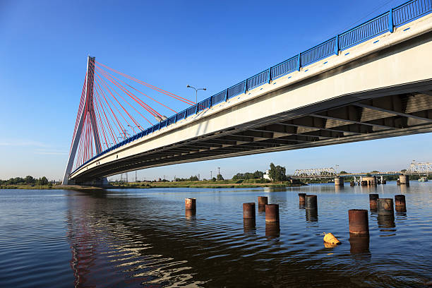istock Hanging bridge in Gdansk, Poland 148442833