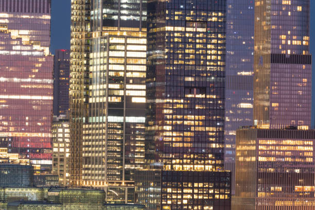 istock Building architecture close up skyscrapers USA 1484451370