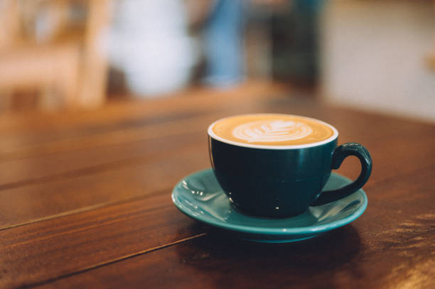 istock Sip in Style: A Picture-Perfect Cappuccino with Beautiful Latte Art 1484466785