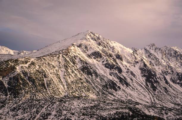 istock Beautiful winter landscape in Polish mountains. 1484468299