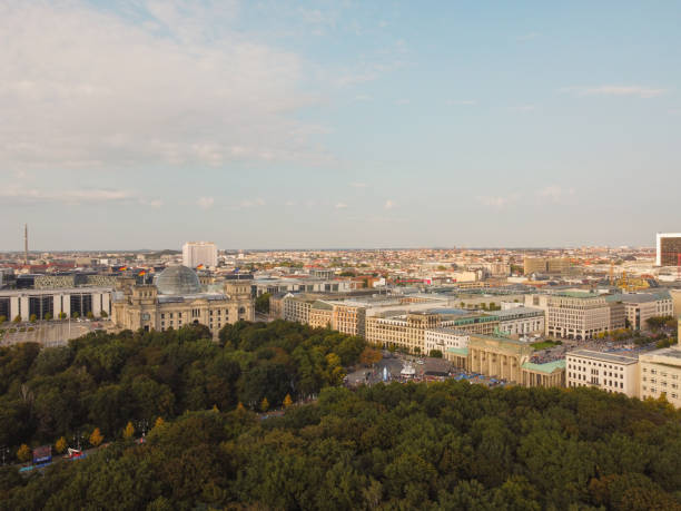 istock Berlin cityscape with Berlin cathedral and Television tower, Germany 1484474153
