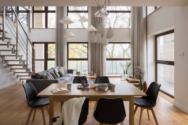 istock Spacious and bright two-floor apartment 1484475660