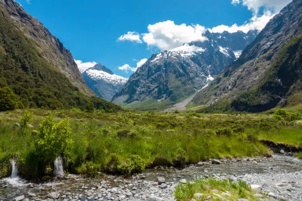 Photo of Stunning landscapes along State Highway 94 between Te Anau and Milford Sound, Fiordland National Park, South Island, New Zealand