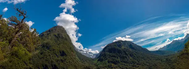 Photo of Stunning landscapes along State Highway 94 between Te Anau and Milford Sound, Fiordland National Park, South Island, New Zealand