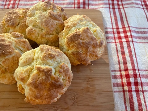 A delicious soft sweet scone that makes for a perfect breakfast option.