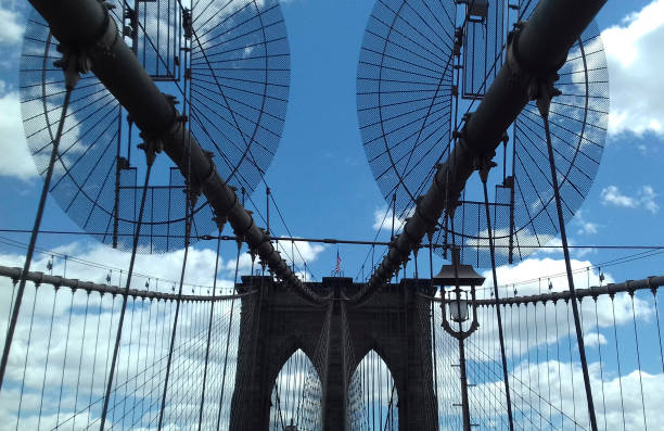 istock Amazing view of Brooklyn Bridge 1484488658