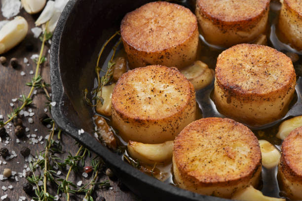 istock Fondant AKA Melting Potatoes in a Garlic and Thyme Butter 1484497496