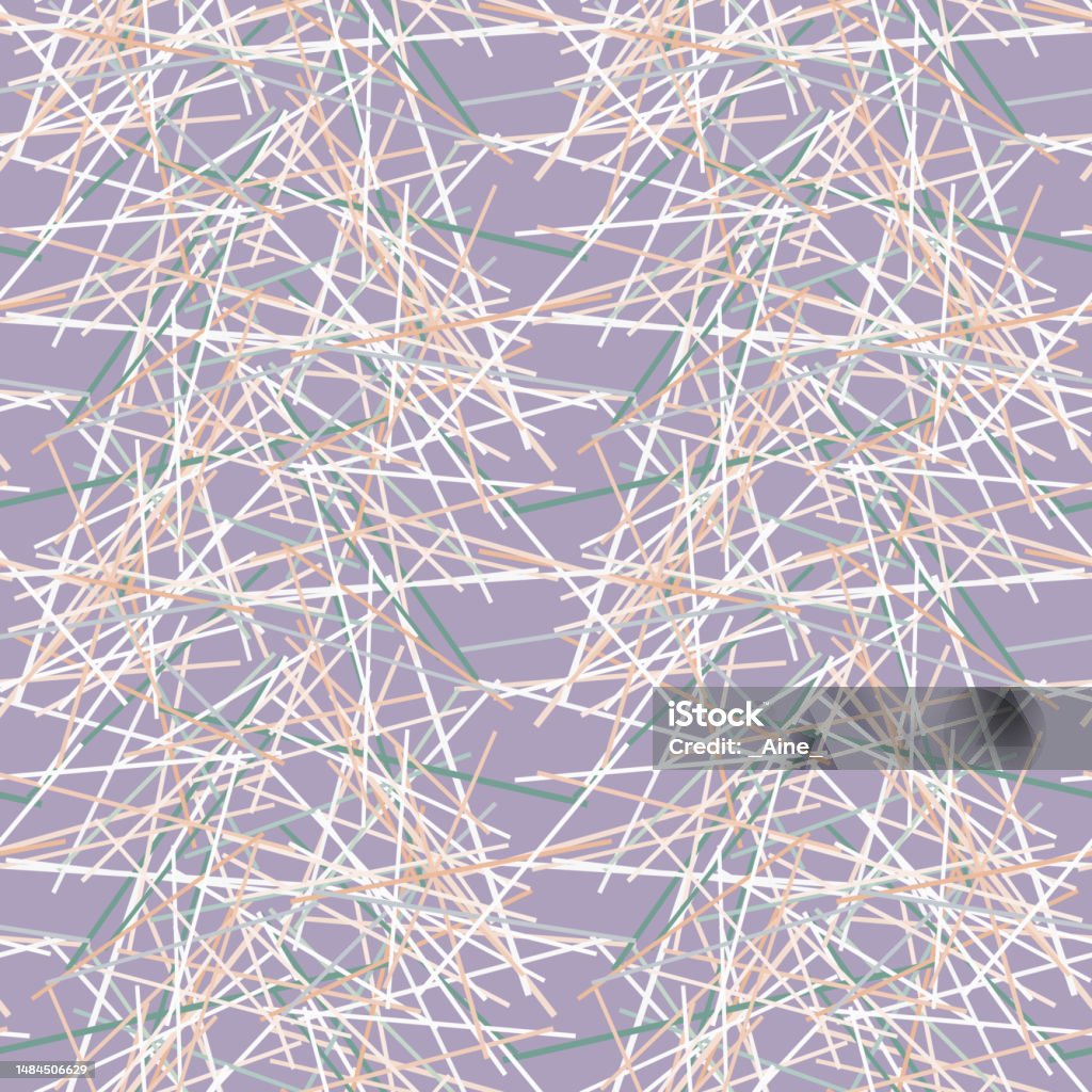 Very Busy Geometry Pattern Modern Fantasy Messy Geometric Shapes Seamless Pattern Infinity ...