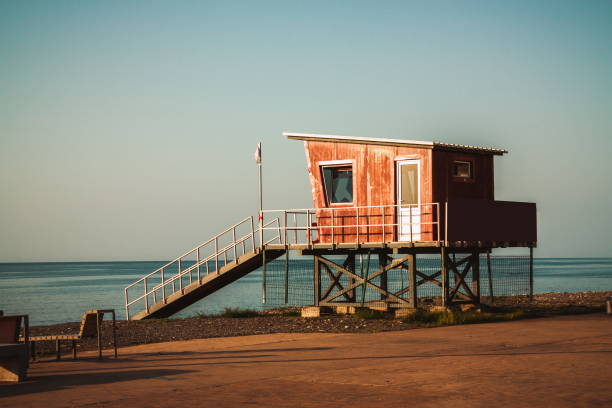 istock Life saving on the Batumi black sea coast 1484533466