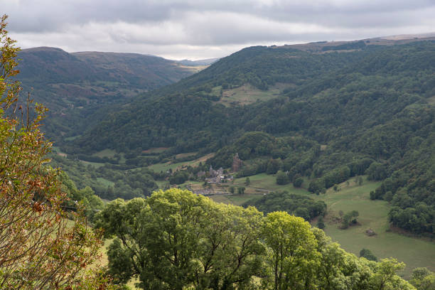 istock Country landscape in Auvergne 1484537521
