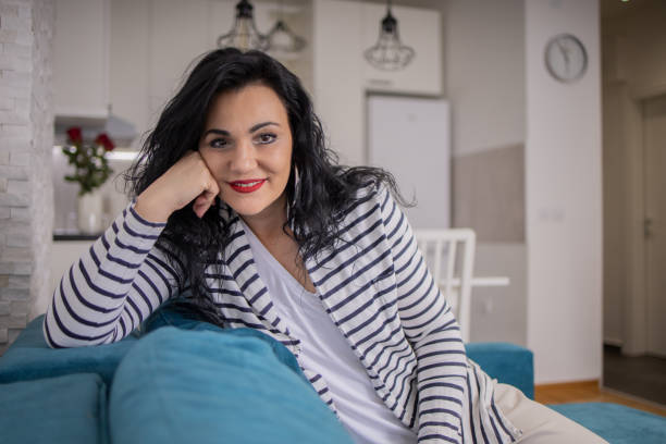 istock Happy mature woman 1484543826