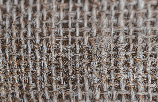 Close up shot of brown bundled rope