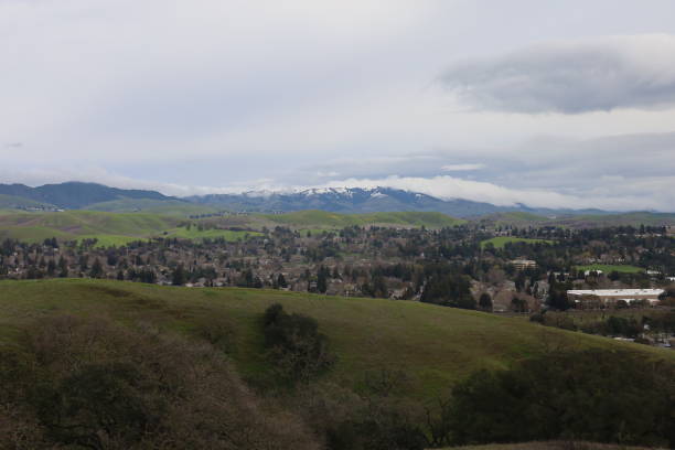 istock Mountains and wildflowers around San Ramon after a rain 1484548173