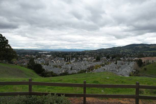 istock Mountains and wildflowers around San Ramon after a rain 1484548234