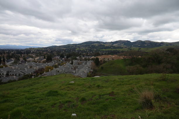 istock Mountains and wildflowers around San Ramon after a rain 1484548802