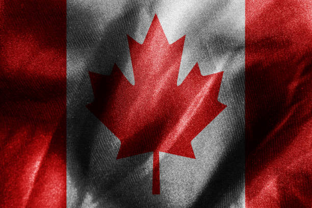istock Abstract smooth silk background with the country flag 1484550492