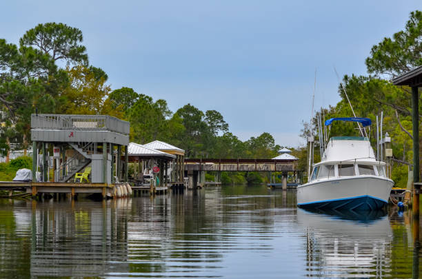 istock Canal Cruise in Orange Beach, Alabama 1484551905