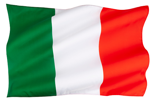 National flag of Italy.