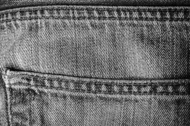 istock Closeup of the abstract jeans texture 1484562533
