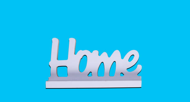 istock Sign of home on the blue 1484563074