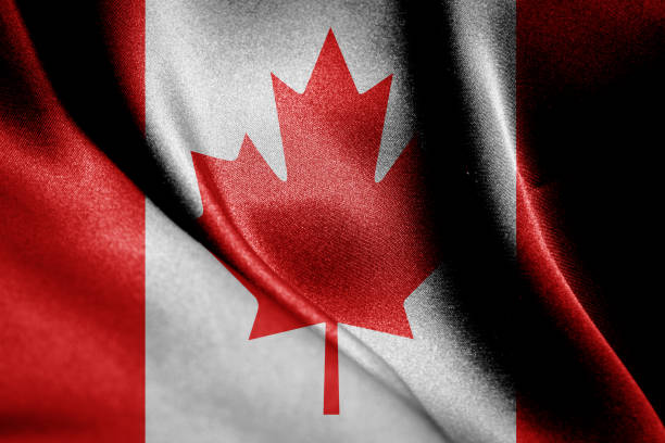 istock Abstract smooth silk background with the country flag 1484567353