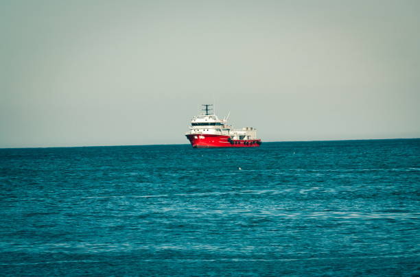 istock Ship in the sea. Batumi Georgia 1484567803