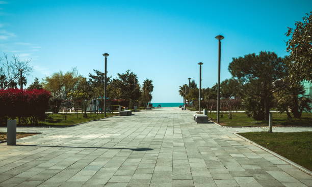 istock Modern park in Batumi. Georgia 1484570787