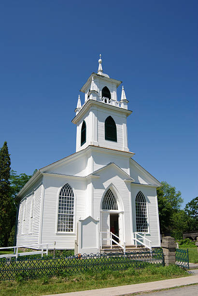 istock Wooden Old Church 148457664