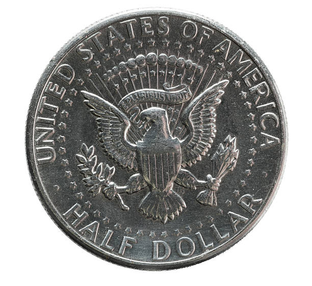 istock Macro image of one dollar US coin 148458458