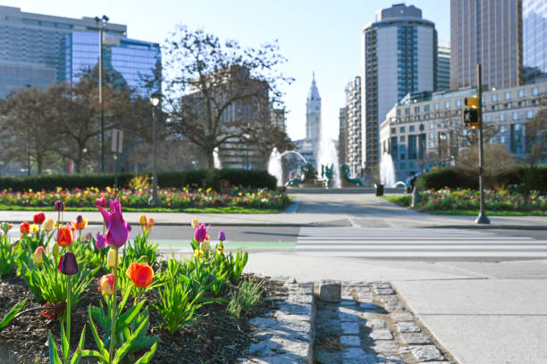 Center city of Philadelphia