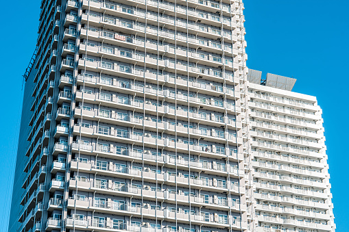 High-rise apartment in Minato City, Koto Ward, Tokyo