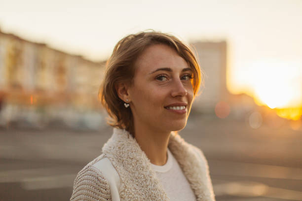istock Woman enjoying sunset 1484596738