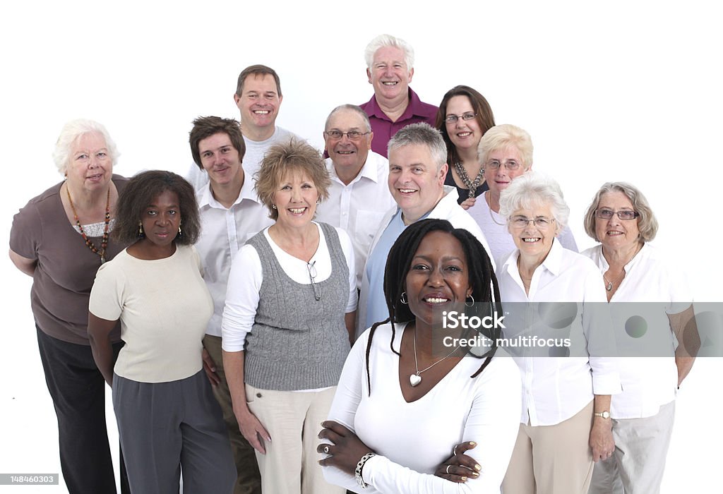 Группа вместе - Стоковые фото Активный пенсионер роялти-фри