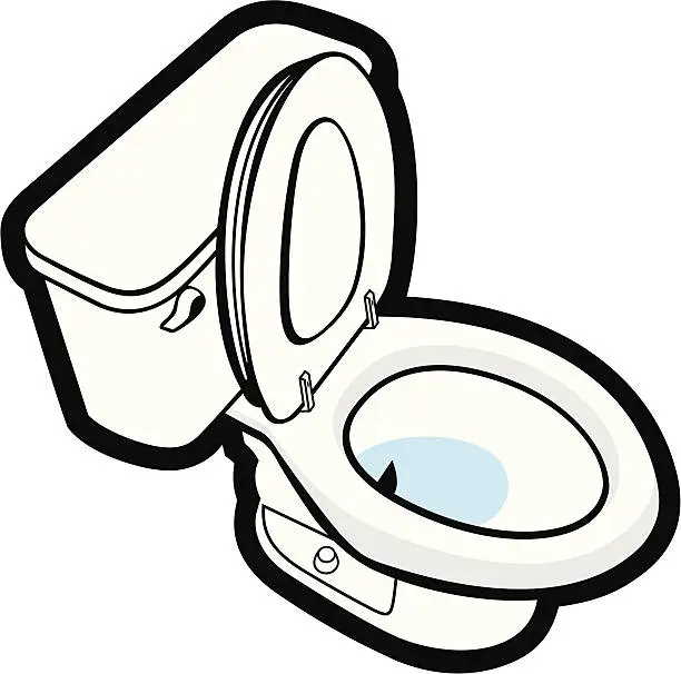 Vector illustration of Toilet