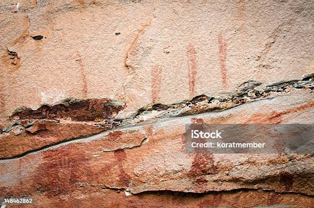 Arte Abstracto En Pha Taem Prehistóricas Cliff Pintura Foto de stock y más banco de imágenes de Adulto