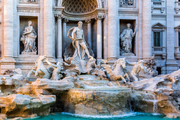 istock Trevi Fountain (Fontana di Trevi) in Rome. Italy 1484651775