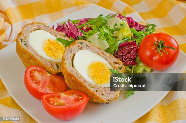 Photo libre de droit de Œufs Scotch Eggs banque d'images et plus d'images libres de droit de Scotch Egg - Scotch Egg, Aliment, Aliment en portion