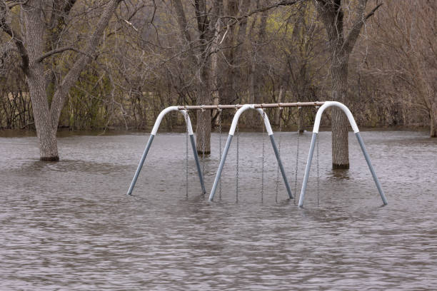 istock Mississippi River Floodwaters In A Playground 1484673973