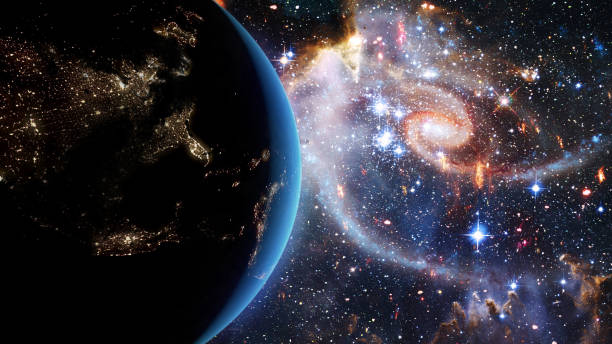 istock Planet earth with stars and galaxies in space 1484685427
