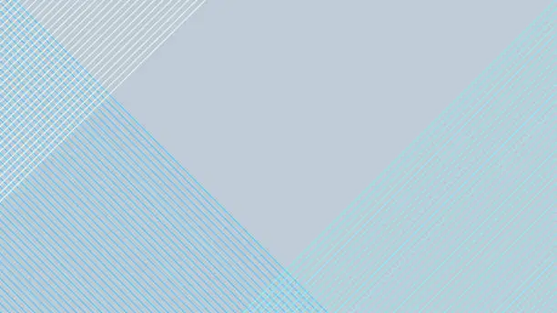 Vector illustration of Abstract light blue vector cover with straight stripes  on background.