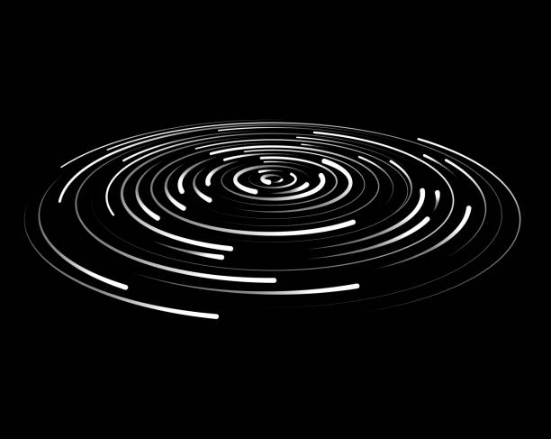 Free Stock Photo of Ripples on Black and White Water | Download Free ...